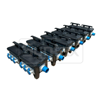 Syntax MP12 Single Phase 32AMP Portable Distribution Box With 16 AMP Socket Outlet IP44 Waterproof