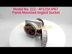 125A a corrente forte tipo industriale peso di inclinazione dell'incavo di 3 fasi di 975G