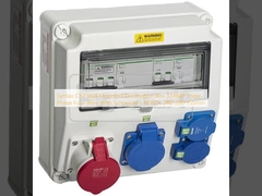 Sintassi CX2 Box di distribuzione montata a parete 32AMP Tre fase quattro filo con Schneider RCBOs 280*280*155mm