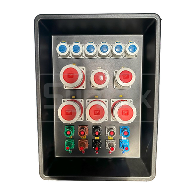 Syntax MD4 Casella di distribuzione elettrica a tre fasi 400A HDPE IP67 resistente per il Qatar