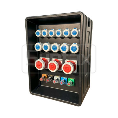Sintassi MD4 Tre fasi 250AMP IP67 Casella di distribuzione di energia in HDPE impermeabile con interruttori Schneider e PowerSyntax
